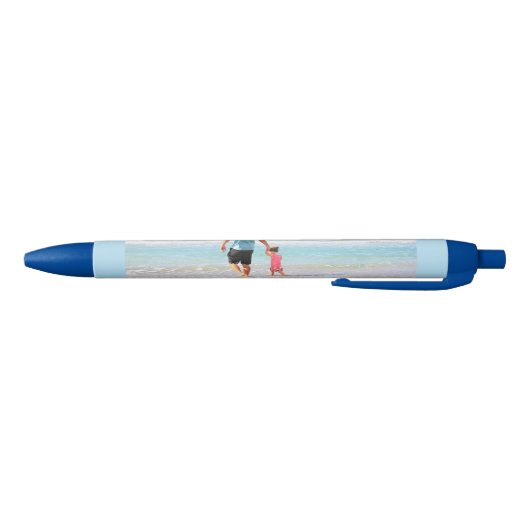 Design Your Own Photo Pen Gift Personalized 青ボールペン (ボトム)
