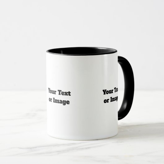 Design Your Photo Mug - Custom Text Photo Gift マグカップ (正面右)