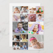 Designa tu propio collage de 15 fotos シーズンカード (正面/裏面)