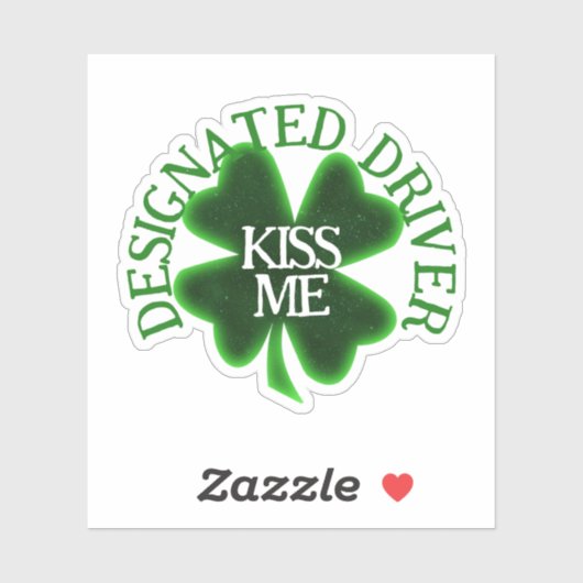 Designated Driver St. Patrick's Day シール (シート)