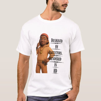 Designed By Ancestors,Pixarstyle 3D Tシャツ