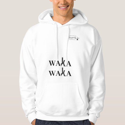 Designed by Joan WakaWaka Hoodie パーカ (正面)