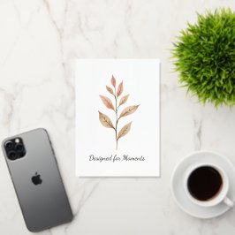 Designed for Moments – Botanical 箔グリーティングカード