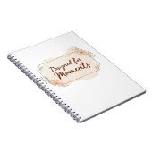 Designed for Moments – Soft Watercolor  ノートブック (右側)