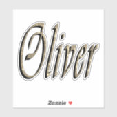 Designed Oliver Name,  シール (シート)