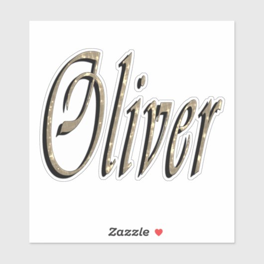 Designed Oliver Name,  シール (シート)