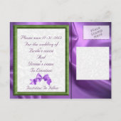 DESIGNERフローラ日付はがきを保存する 案内ポストカード (裏面)