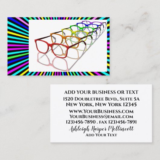 Designer光学 名刺 (正面/裏面)