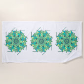 Designer ビーチタオル (正面)