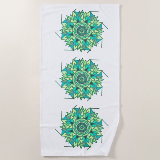 Designer ビーチタオル (正面)