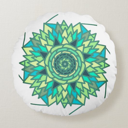 Designer ラウンドクッション (正面)