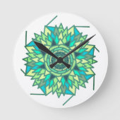 Designer ラウンド壁時計 (正面)