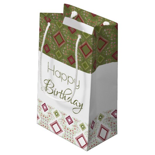 Designer Any大事な行事モダン抱き枕 スモールペーパーバッグ (裏面アングル)