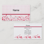 Designer BusinessまたはProfile Cardテンプレート 名刺 (正面/裏面)