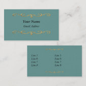 Designer Business CardまたはProfile Card 名刺 (正面/裏面)