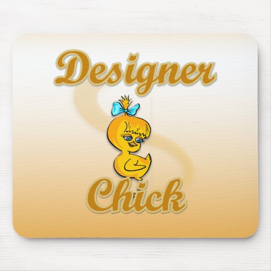 Designer Chick マウスパッド (正面)