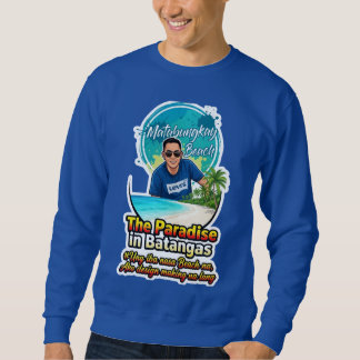 "Designer Daze" Matabungkay Beach Logo Sticker スウェットシャツ