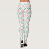 Designer-Leggings mit ausgefallenem Muster  Leggin レギンス (裏面)