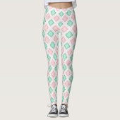 Designer-Leggings mit ausgefallenem Muster  Leggin レギンス (正面)