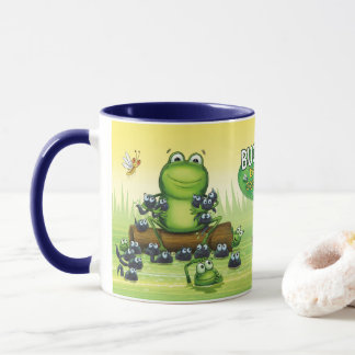 Designer Mug with frog characters design マグカップ