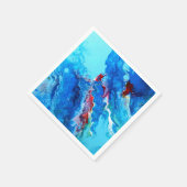 Designer Print Napkin スタンダードカクテルナプキン (角)