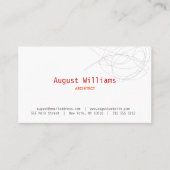 DESIGNER SCRIBBLE名刺 名刺 (正面)