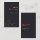 DESIGNER SCRIBBLE No. 2名刺 名刺 (正面/裏面)