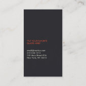 DESIGNER SCRIBBLE No. 2名刺 名刺 (裏面)