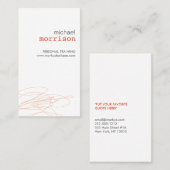 DESIGNER SCRIBBLE No. 3名刺 名刺 (正面/裏面)