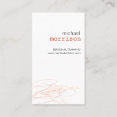 DESIGNER SCRIBBLE No. 3名刺 名刺 (正面)