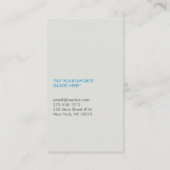 DESIGNER SCRIBBLE No. 4名刺 名刺 (裏面)