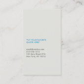 DESIGNER SCRIBBLE No. 4名刺 名刺 (裏面)