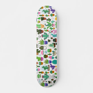 Designer Succulent Plant Cactus Skateboard Deck スケートボード