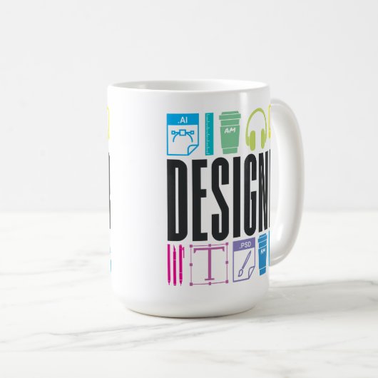 Designer Tools コーヒーマグカップ (正面右)