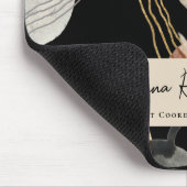 Designer's Choice Artistic Abstract with Name マウスパッド (コーナー)