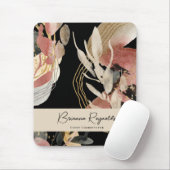 Designer's Choice Artistic Abstract with Name マウスパッド (マウス)