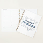 Designing for Humans – 毎週のプランナー プランナー手帳 (ディスプレー)