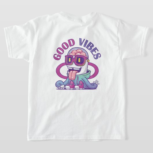 Designs Fun et stylé  Tシャツ (レイダウン裏面)