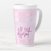 Designtasse mit Motivationsspruch カフェラテマグ (右アングル)