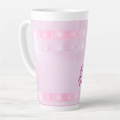 Designtasse mit Motivationsspruch カフェラテマグ (左アングル)