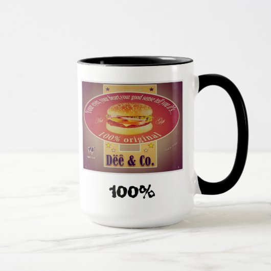 Desing retro old fashion inspired in the 50's マグカップ (右)