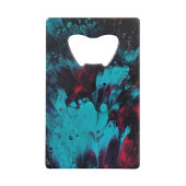 Desingn abstract. クレジットカード栓抜き (裏面)