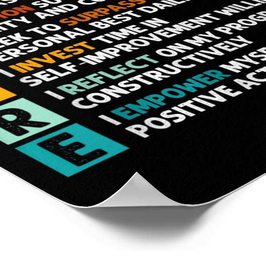 Desire Definition Motivational Quote Affirmations  ポスター (角)