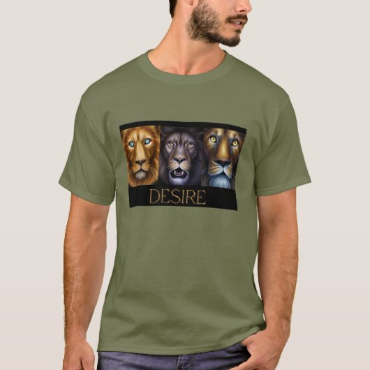 DESIRE , LIONS Tシャツ (正面)