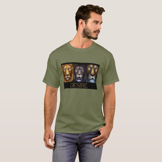DESIRE , LIONS Tシャツ (正面フル)
