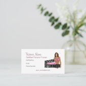 Desire Personalフィットネストレーナー名刺 名刺 (スタンド正面)