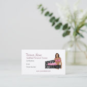 Desire Personalフィットネストレーナー名刺 名刺 (スタンド正面)