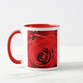 Desire Red Roses 11oz Two-Tone Mug Red マグカップ