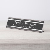 DeskまたはWall HAMbyWGの名前プレート デスクネームプレート (正面)