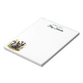 Desk パーソナライズされた of Water Color Skunkより ノートパッド (回転)